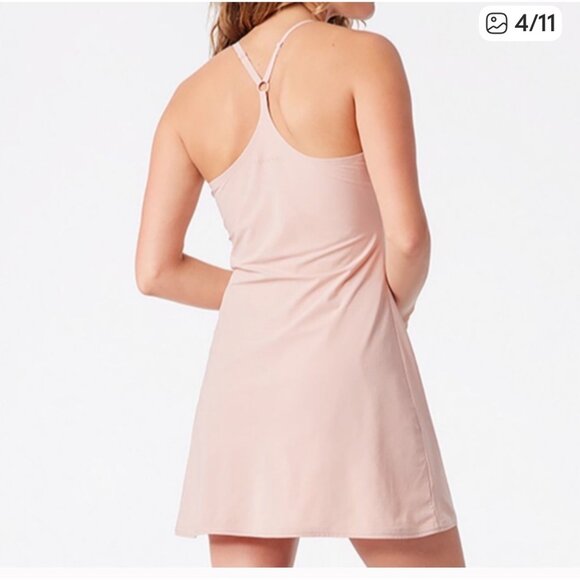 Outdoor Voices Exercise Dress Thistle Pink Tennis Sleeveless Mini size Medium - Picture 2 of 11